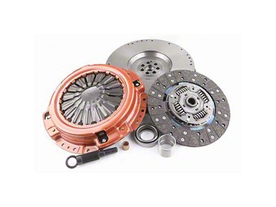 X-Clutch Stage 1 Single Sprung Organic Disc Clutch Kit; 24-Spline (05-19 4.0L Frontier)
