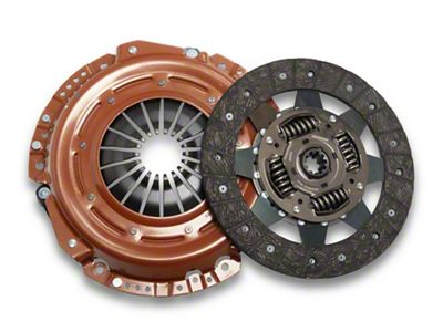 X-Clutch Stage 1 Single Sprung Organic Disc Clutch Kit; 10-Spline (12-18 Jeep Wrangler JK)