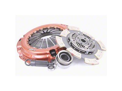 X-Clutch Stage 2 Single Sprung Ceramic Disc Clutch Kit; 21-Spline (05-15 4.0L Tacoma, Excluding Pre Runner)