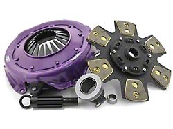 X-Clutch Stage 2 Single Sprung Ceramic Disc Clutch Kit; 10-Spline (94-01 4.0L Jeep Cherokee XJ)