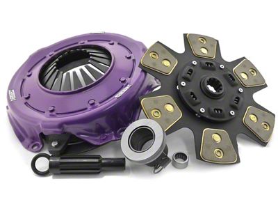 X-Clutch Stage 2 Single Sprung Ceramic Disc Clutch Kit; 10-Spline (93-03 4.0L Jeep Grand Cherokee ZJ & WJ)