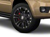 XD Monster II Matte Black 6-Lug Wheel; 20x10; -24mm Offset (03-09 4Runner)