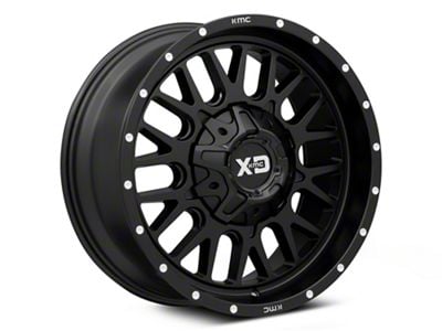 XD Snare Satin Black 6-Lug Wheel; 20x10; -18mm Offset (03-09 4Runner)