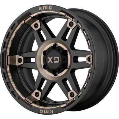 XD Titan Spy II Satin Black Dark Tint 6-Lug Wheel; 20x10; -18mm Offset ...