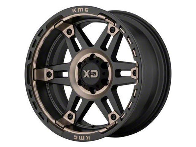 XD Titan Spy II Satin Black Dark Tint 6-Lug Wheel; 20x10; -18mm Offset ...