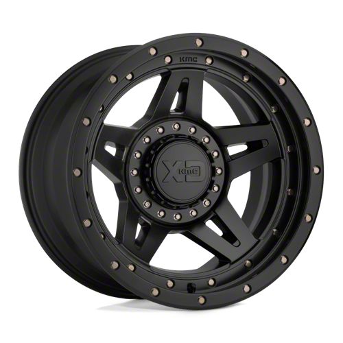 XD Tacoma Rockstar III Matte Black 6-Lug Wheel; 20x10; -24mm