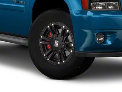 XD Monster II Matte Black 6-Lug Wheel; 18x10; -24mm Offset (05-15 Tacoma)
