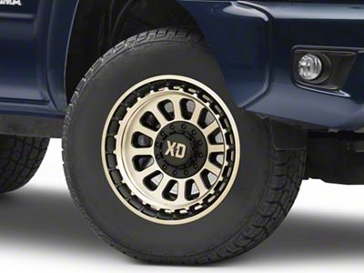 XD Omega Satin Black with Bronze Tint 6-Lug Wheel; 17x9; 0mm Offset (05-15 Tacoma)