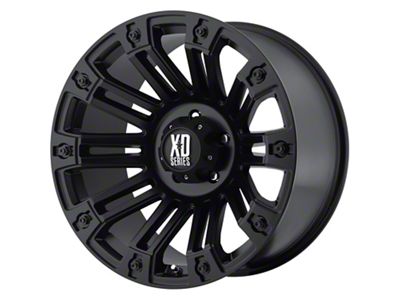 XD Brigade Satin Black 5-Lug Wheel; 20x9; 18mm Offset (07-13 Tundra)