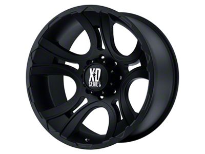 XD Crank Matte Black 5-Lug Wheel; 20x9; 0mm Offset (07-13 Tundra)