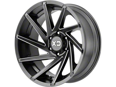 XD Cyclone Satin Gray Milled 5-Lug Wheel; 20x9; -12mm Offset (07-13 Tundra)