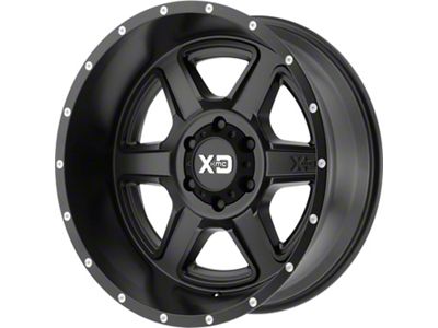 XD Fusion Satin Black 5-Lug Wheel; 20x10; -24mm Offset (07-13 Tundra)