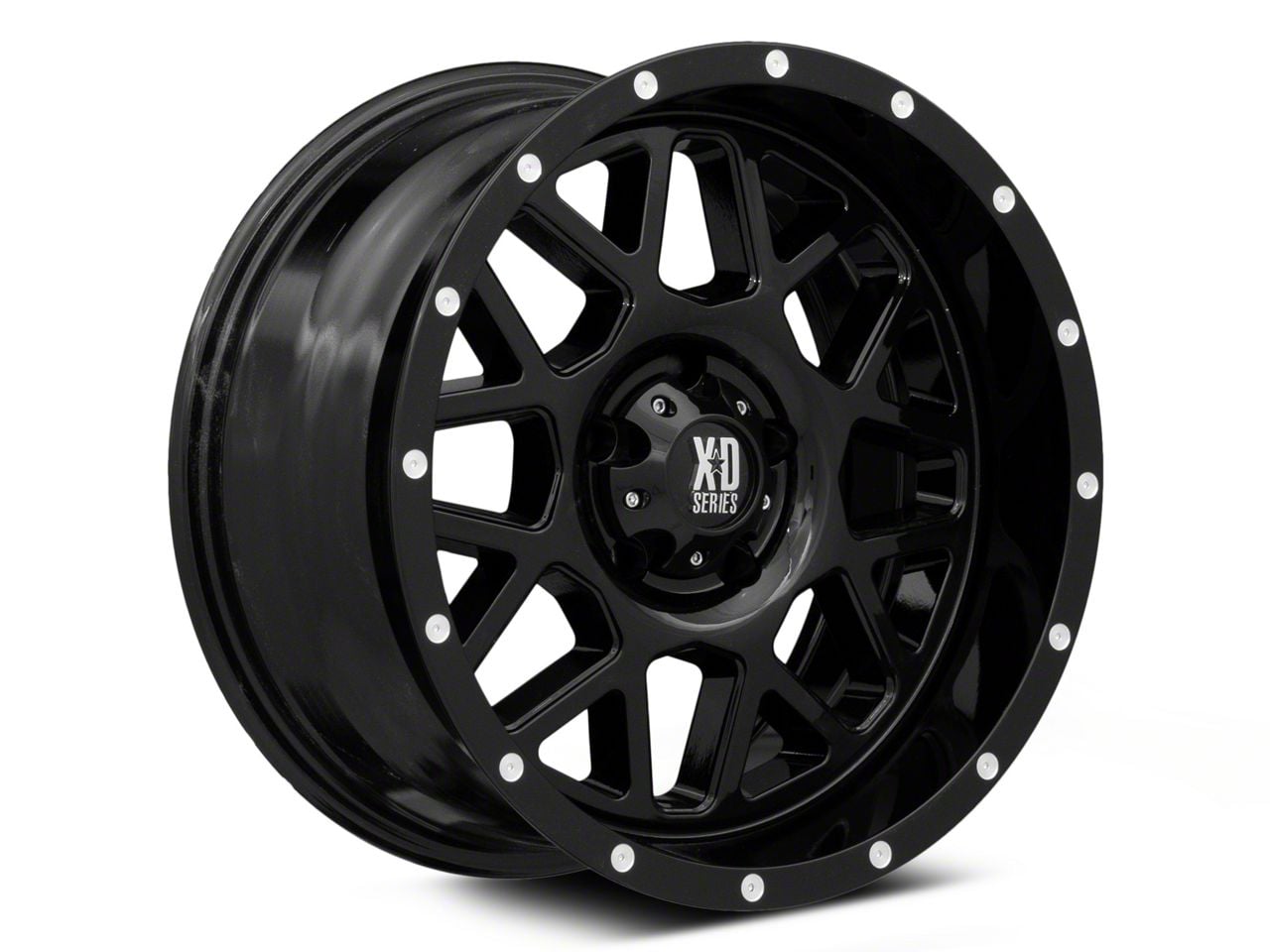 XD Tundra Grenade Gloss Black 5-Lug Wheel; 18x9; 18mm Offset ...