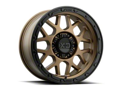 XD Grenade OR Matte Bronze with Matte Black Lip 5-Lug Wheel; 20x9; 18mm Offset (07-13 Tundra)