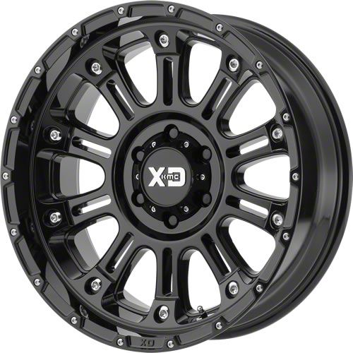 XD Tundra Hoss II Gloss Black 5-Lug Wheel; 20x9; 0mm Offset