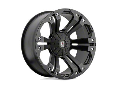 XD Monster Matte Black 5-Lug Wheel; 24x11; -44mm Offset (07-13 Tundra)