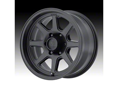 XD Turbine Satin Black 5-Lug Wheel; 17x9; 18mm Offset (07-13 Tundra)