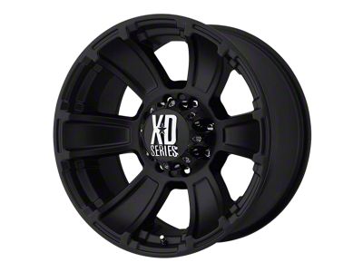 XD Revolver Matte Black 6-Lug Wheel; 20x9; 18mm Offset (10-24 4Runner)