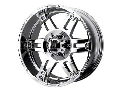 XD Spy Chrome 6-Lug Wheel; 17x8; 18mm Offset (16-23 Tacoma)