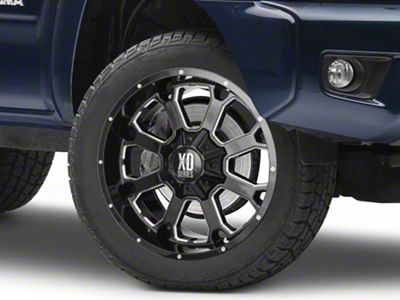 XD Buck 25 Gloss Black Milled 6-Lug Wheel; 20x10; -24mm Offset (05-15 Tacoma)