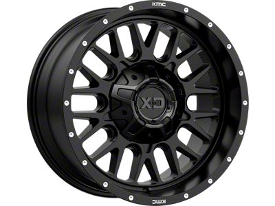 XD Snare Satin Black 5-Lug Wheel; 20x9; 18mm Offset (07-13 Tundra)