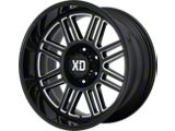 XD Cage Gloss Black Milled 6-Lug Wheel; 20x9; 18mm Offset (16-23 Tacoma)