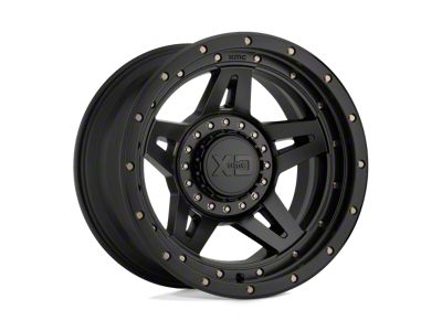 XD Brute Satin Black 6-Lug Wheel; 17x9; -12mm Offset (24-25 Tacoma)
