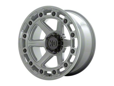XD Raid Cement 6-Lug Wheel; 17x9; 0mm Offset (24-25 Tacoma)