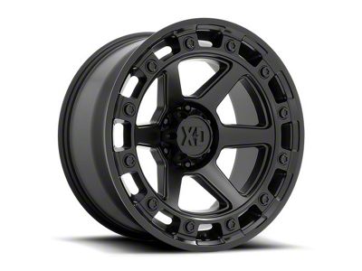 XD Raid Satin Black 6-Lug Wheel; 17x9; 0mm Offset (24-25 Tacoma)