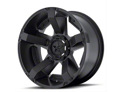 XD Rockstar II Matte Black 6-Lug Wheel; 18x9; 0mm Offset (24-25 Tacoma)
