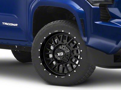 XD Snare Satin Black 6-Lug Wheel; 20x10; -18mm Offset (24-25 Tacoma)