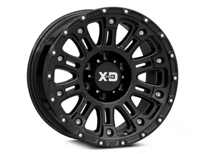 XD Hoss II Gloss Black 6-Lug Wheel; 20x9; -12mm Offset (25-26 4Runner)
