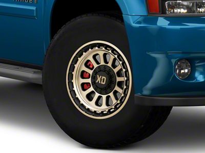 XD Omega Satin Black with Bronze Tint 6-Lug Wheel; 17x9; 18mm Offset (25-26 4Runner)