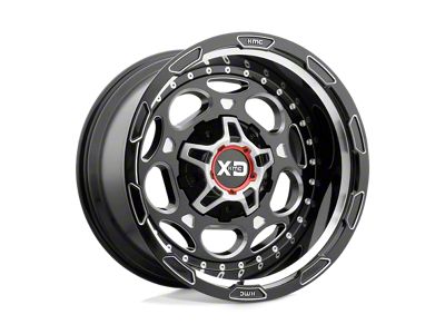 XD Demodog Gloss Black Milled 6-Lug Wheel; 20x10; -18mm Offset (10-24 4Runner)