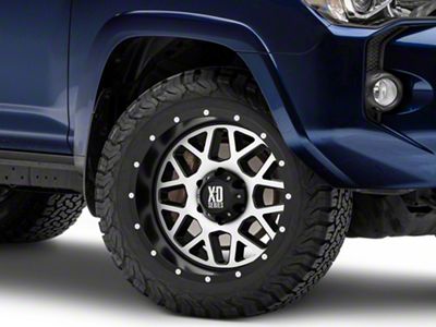 XD Grenade Satin Black Machined 6-Lug Wheel; 20x9; 18mm Offset (10-24 4Runner)