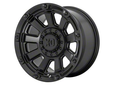 XD Gauntlet Satin Black 6-Lug Wheel; 20x9; 0mm Offset (21-25 Bronco, Excluding Raptor)