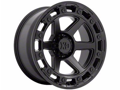 XD Raid Satin Black 6-Lug Wheel; 20x10; -18mm Offset (22-25 Bronco Raptor)