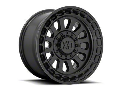 XD Omega Satin Black 6-Lug Wheel; 17x9; -12mm Offset (22-25 Bronco Raptor)