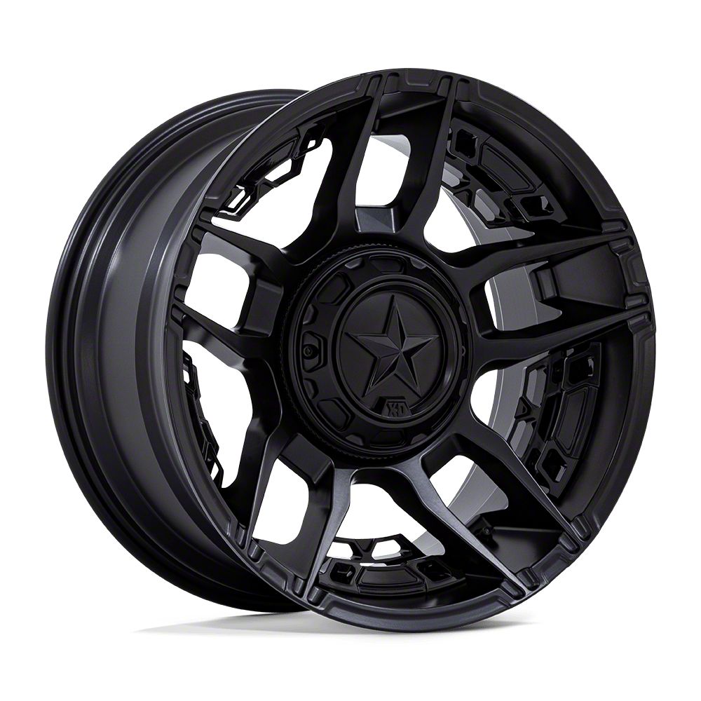 XD Bronco Slash Matte Black 6Lug Wheel; 20x10; 18mm Offset