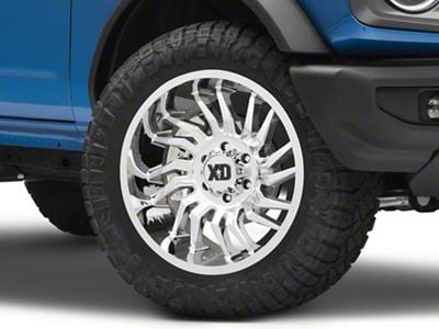 XD Tension Chrome 6-Lug Wheel; 20x10; -18mm Offset (21-25 Bronco, Excluding Raptor)