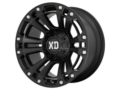 XD XD851 Satin Black 6-Lug Wheel; 20x9; 18mm Offset (21-25 Bronco, Excluding Raptor)