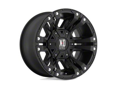 XD Monster II Matte Black Wheel; 20x9; 18mm Offset (84-01 Jeep Cherokee XJ)
