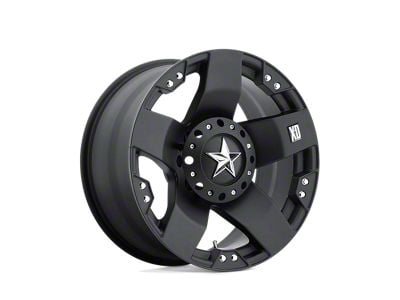 XD Rockstar Matte Black Wheel; 20x8.5; 35mm Offset (84-01 Jeep Cherokee XJ)