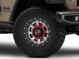 XD FMJ Satin Black with Dark Tint Wheel; 17x9; -12mm Offset (20-25 Jeep Gladiator JT)