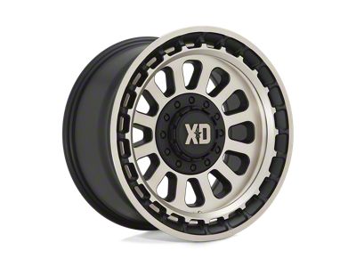 XD Omega Satin Black with Bronze Tint Wheel; 17x9; 0mm Offset (20-25 Jeep Gladiator JT)