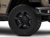 XD Rockstar II Matte Black Wheel; 18x9; 0mm Offset (20-25 Jeep Gladiator JT)