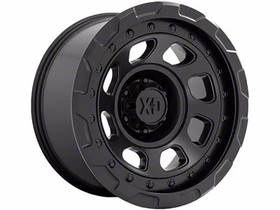 XD Storm Satin Black Wheel; 20x10; -18mm Offset (20-25 Jeep Gladiator JT)