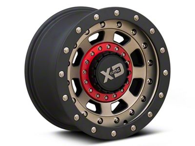 XD FMJ Satin Black with Dark Tint Wheel; 17x9; -12mm Offset (05-10 Jeep Grand Cherokee WK, Excluding SRT8)