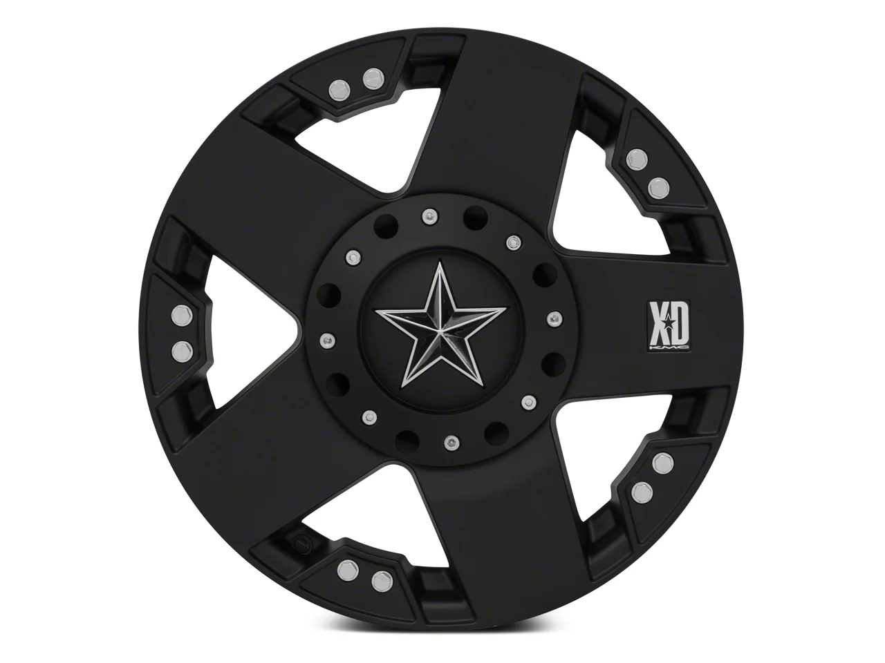 XD Jeep Grand Cherokee Rockstar II Matte Black Wheel; 20x9