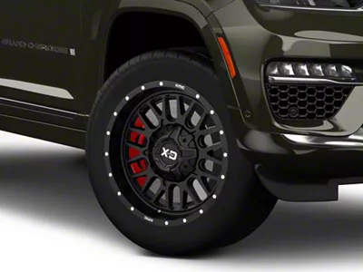 XD Snare Satin Black Wheel; 20x10; -18mm Offset (22-25 Jeep Grand Cherokee WL)